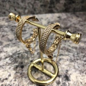 Eddie Borgo studded hoops